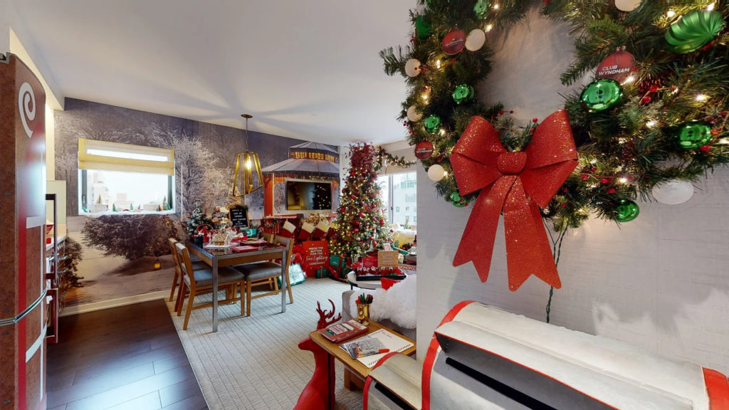 Hallmark holiday movie suite at Club Wyndham Midtown NYC