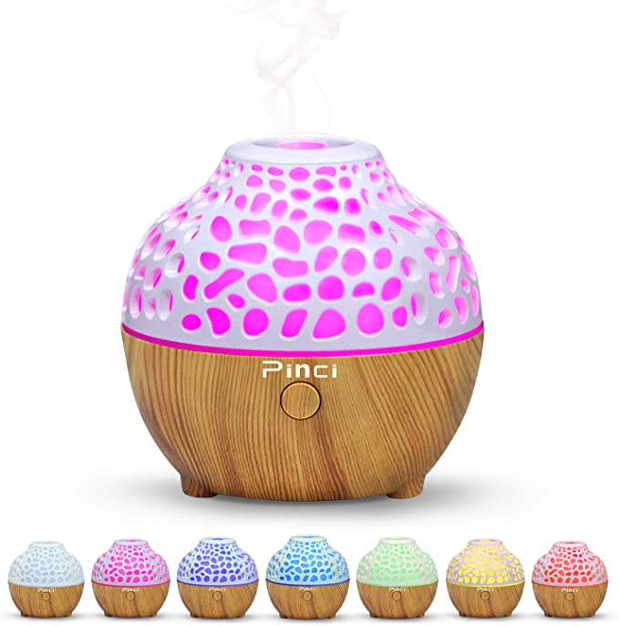 Picni Essential Oil Diffuser in 7 LED colors