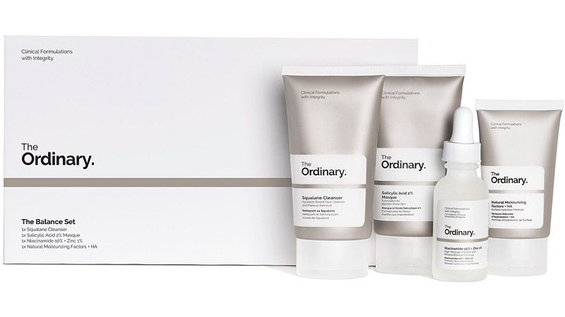 The Ordinary Balance Set facial cleansers