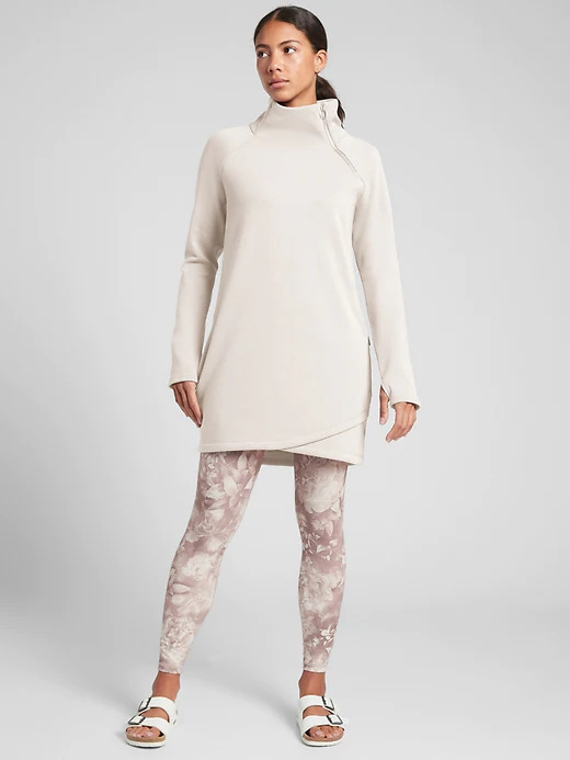 Cozy Karma Asym Sweatshirt Dress 