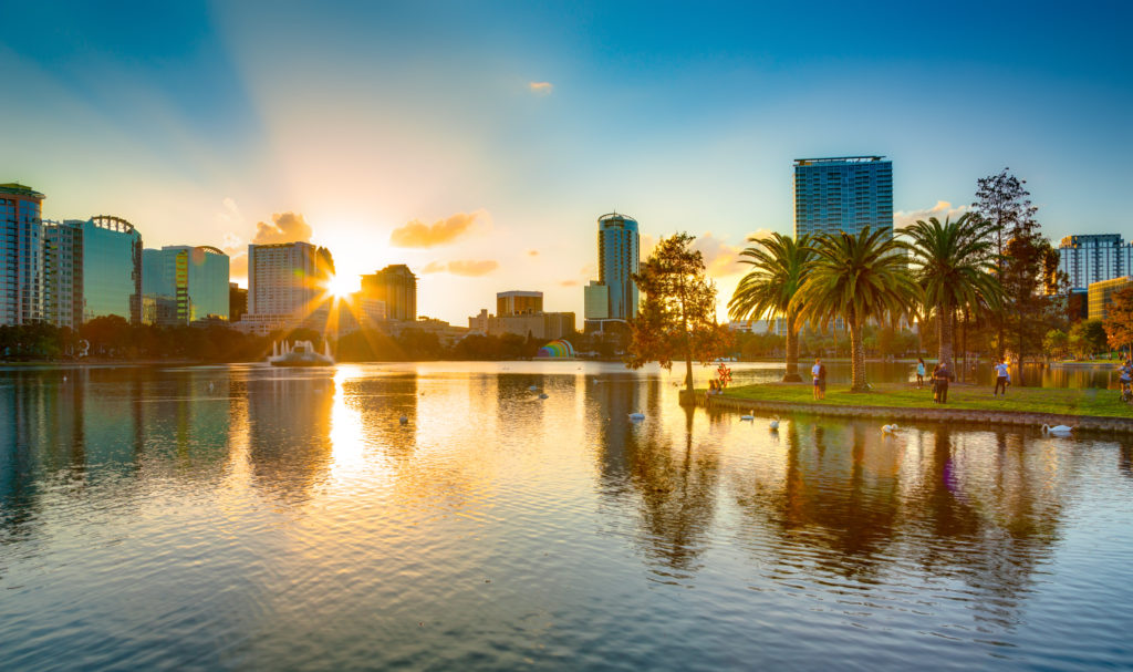 Skyline of Orlando, Florida