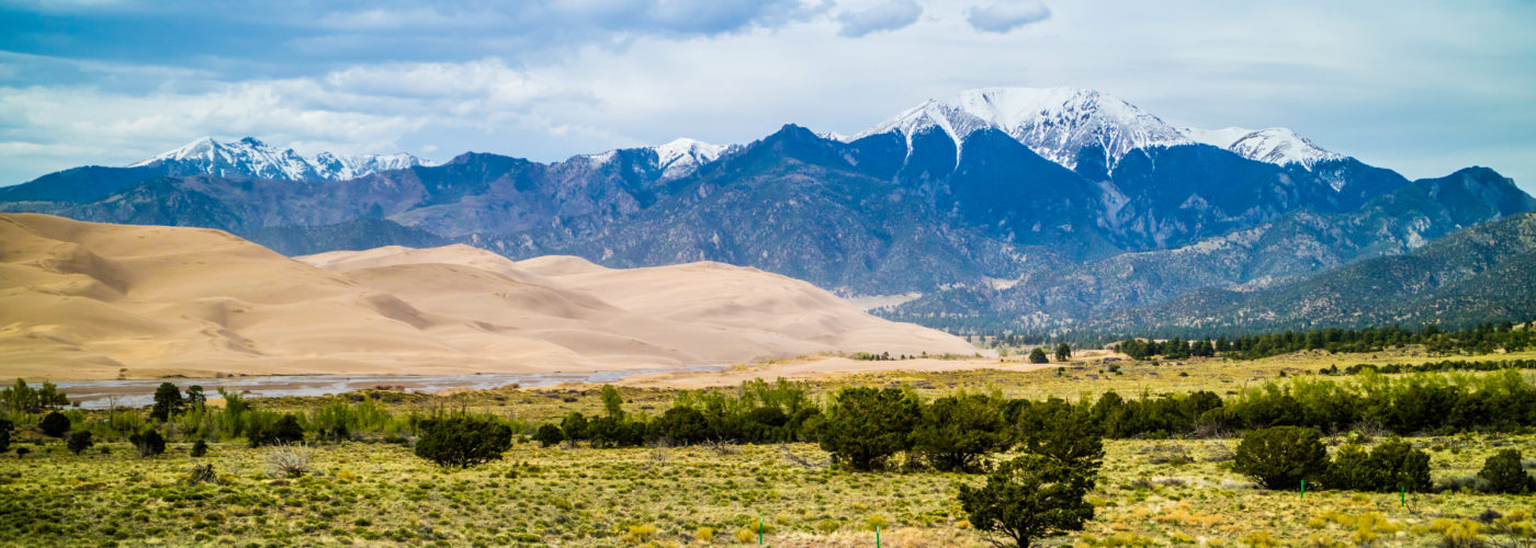 Sand Dunes in Great Sand Dunes National Park and Preserve, Color