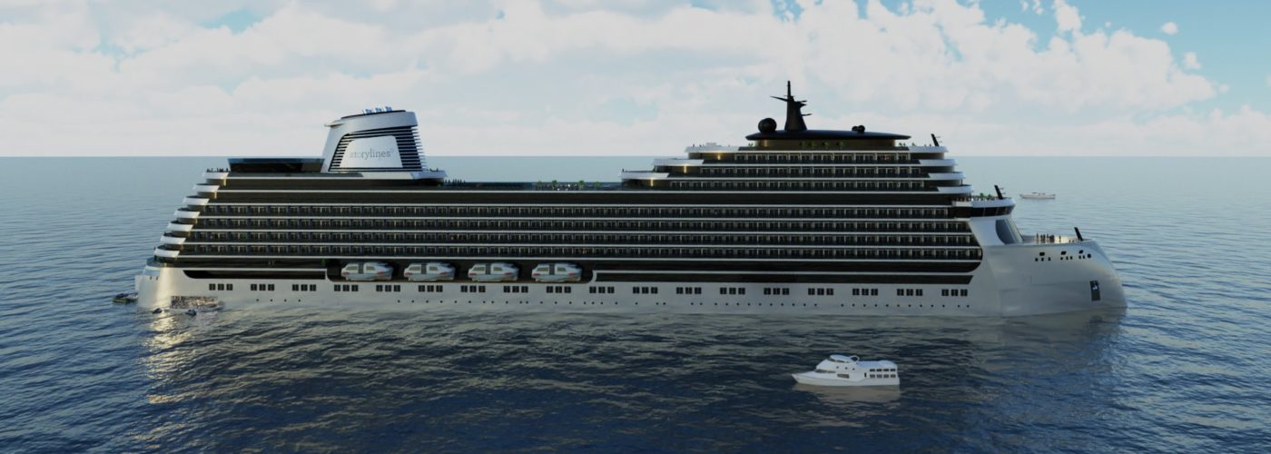 Rendering of Storylines MV Narrative cruise ship