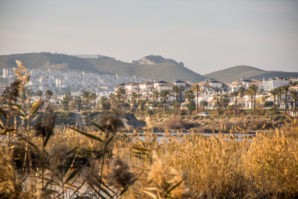 Town near Vera Playa in Spain