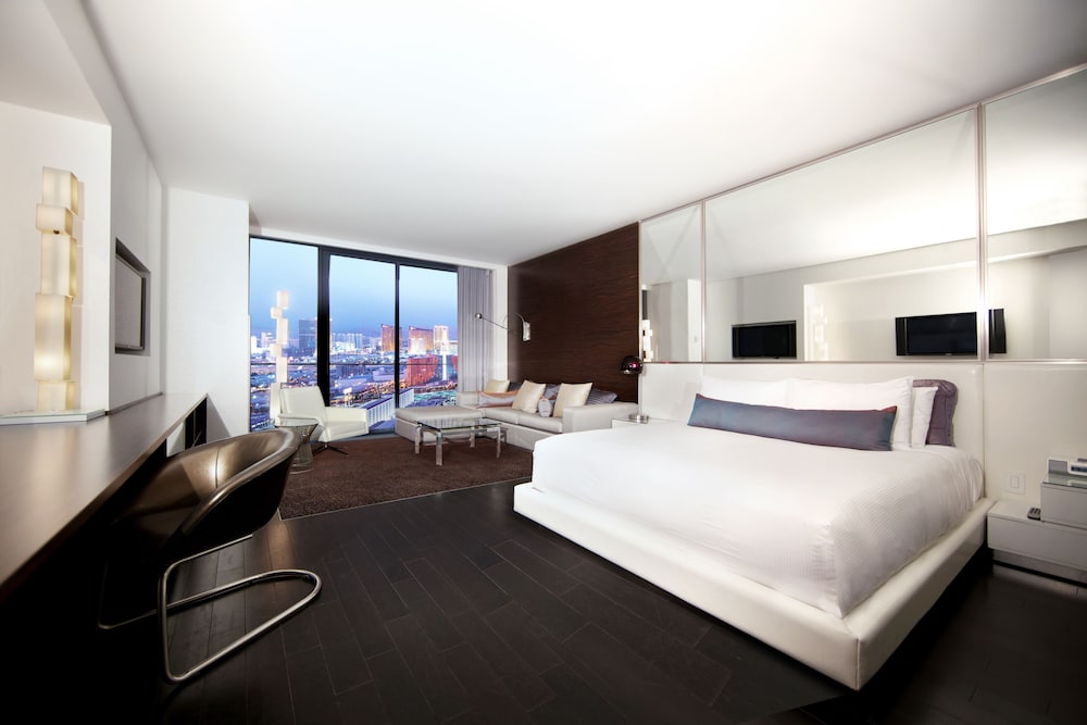 Spacious room at the Palms Casino Resort in Las Vegas