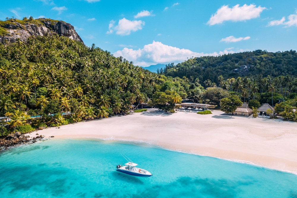 The beach at North Island, A Luxury Collection Resort, Seychelles