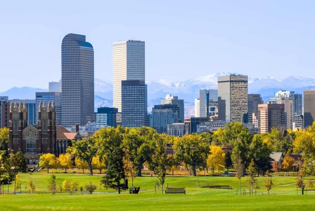 Denver, Colorado skyline