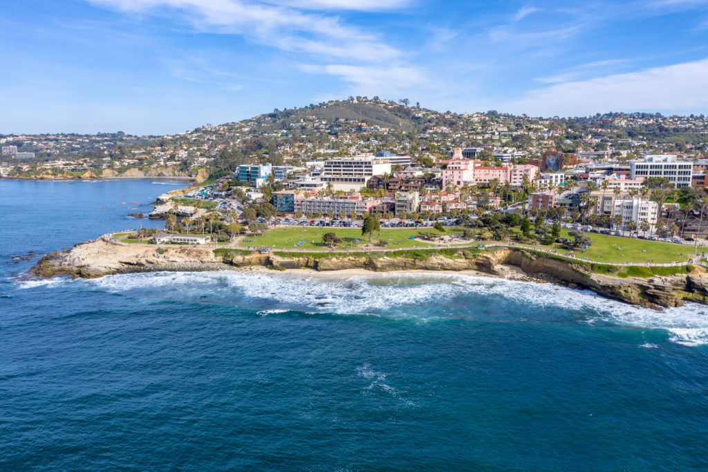 Shoreline of La Jolla, San Diego, California