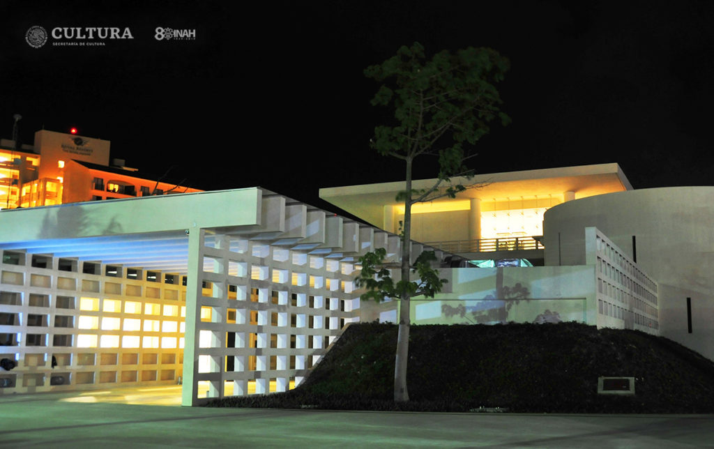 Exterior of the Museo Maya de Cancún