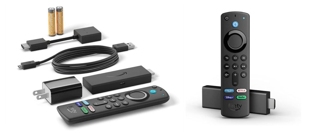 Components of the Fire TV Stick 4K  