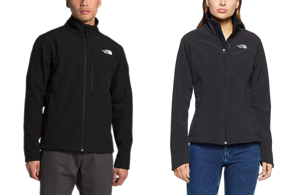 Men's and women's option for the North Face Apex Bionic 2 jacket