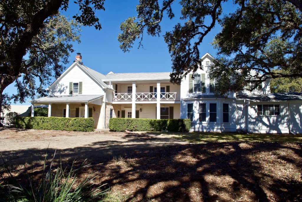The "Texas White House" in the Lyndon B. Johnson National Historical Park, Texas