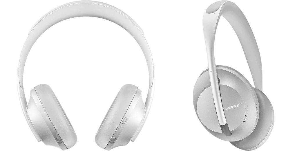 Two views of the Bose Noise Canceling Headphones 700