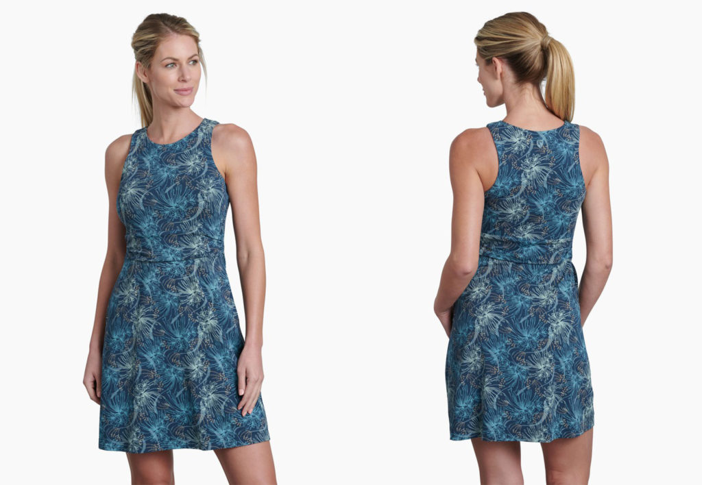 The Kuhl Skyla Dress in blue