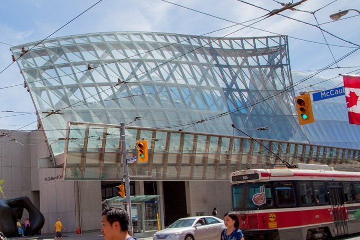 Exterior of The Art Gallery of Ontario