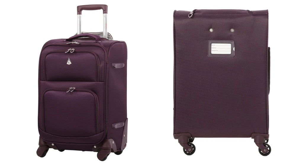 Front and back views of Aerolite Carry-on MAX Lightweight
