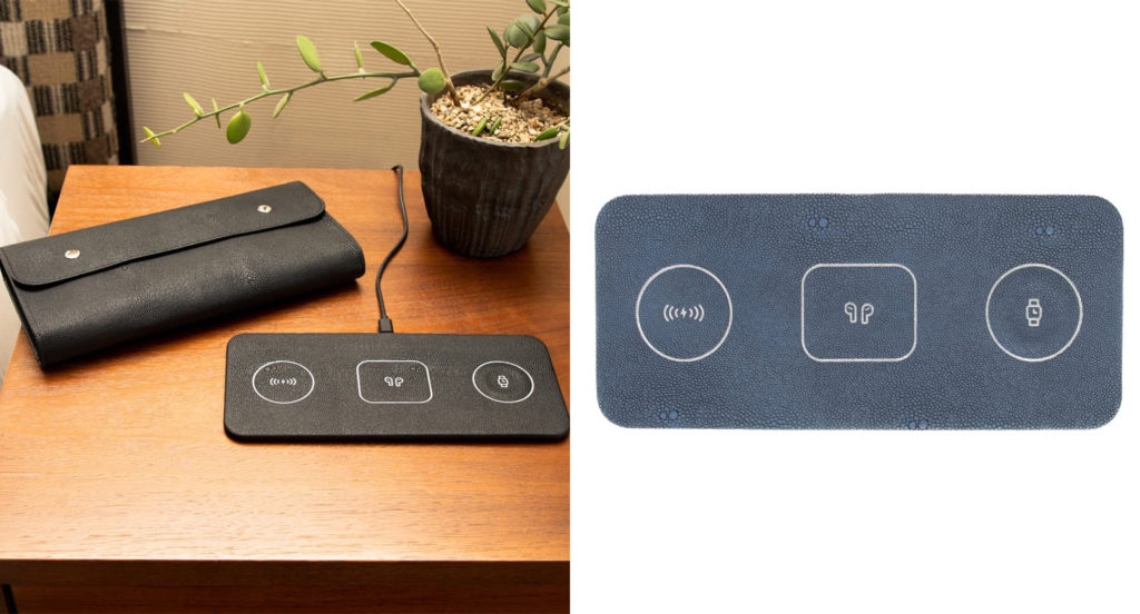 Brouk and Co 3-in-1 Portable Wireless Fast Charging Pad