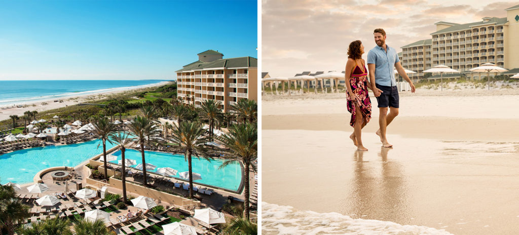 Photos in and around the property of Omni Amelia Island Resort, a best beach resort in Florida