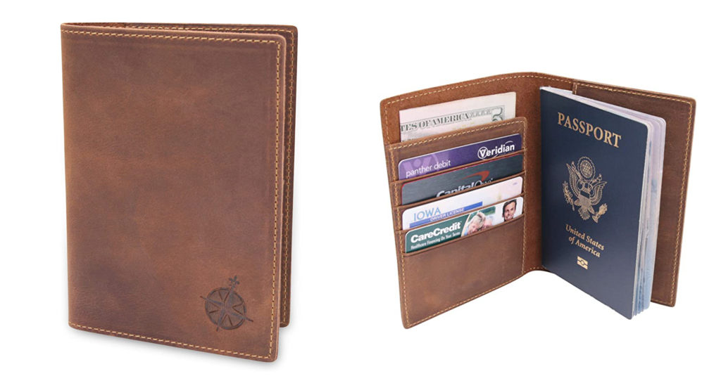 Handmade Passport Travel Wallet Waterproof Discreet Hidden - Porteen Gear