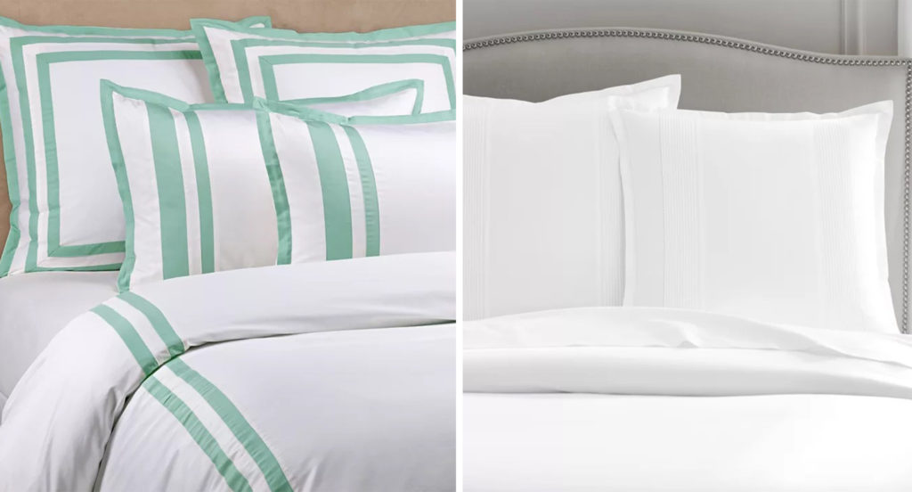 Wamsutta sheets and duvets from Bed, Bath, and Beyond