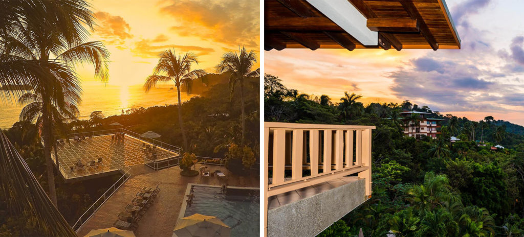 Ocean and nature views from the Hotel Costa Verde, Manuel Antonio in Costa Rica