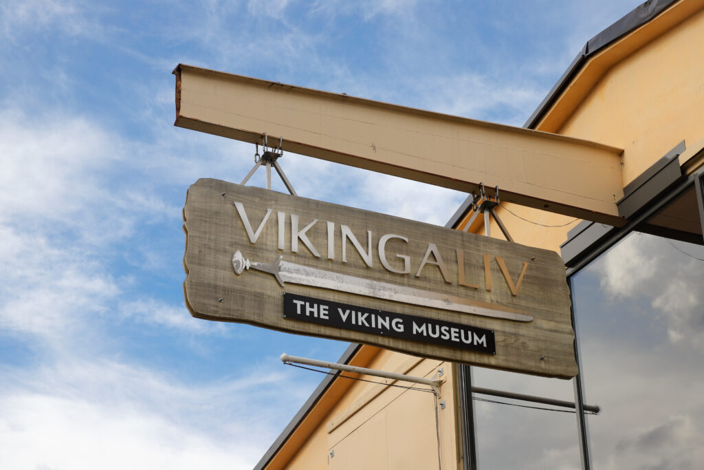 Stockholm, Sweden - July 24, 2020: The Viking musem located on the Djurgarden islanad.
