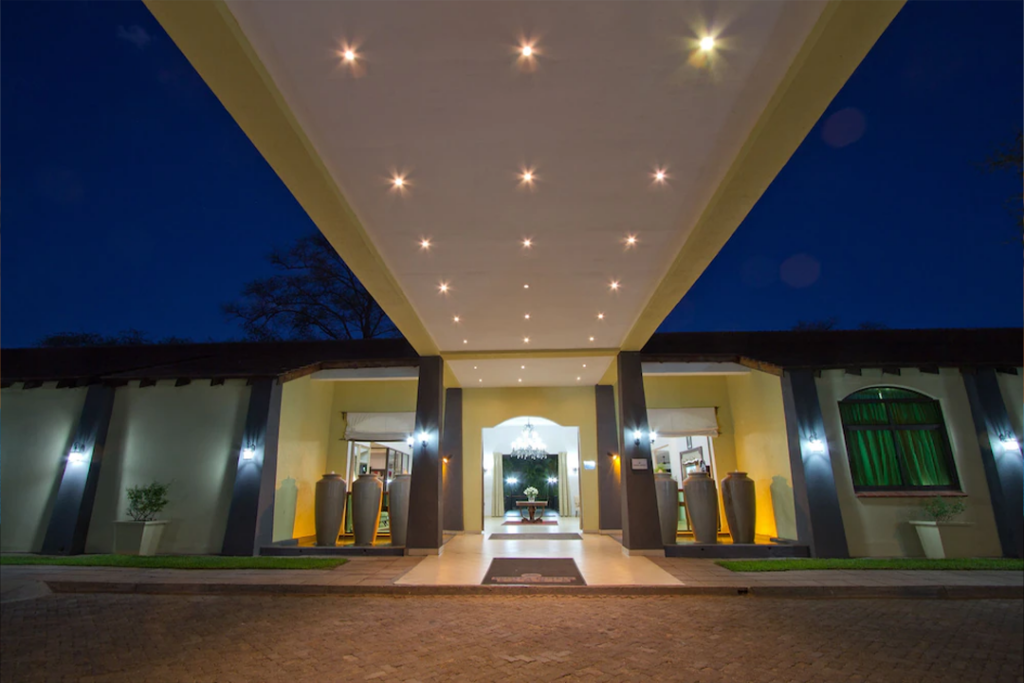 Front entrance of the Protea Hotel by Marriott Livingstone ZM