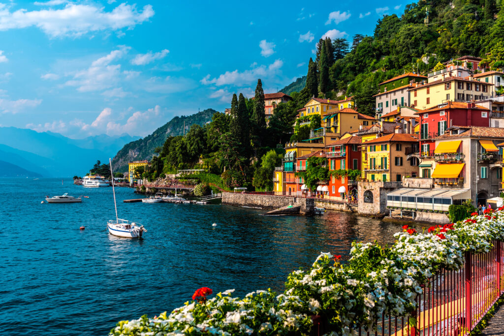 Varenna, small town on lake Como, Italy, a top baby moon destination
