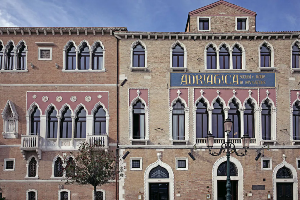 Exterior of the Il Palazzo Experimental in Venice