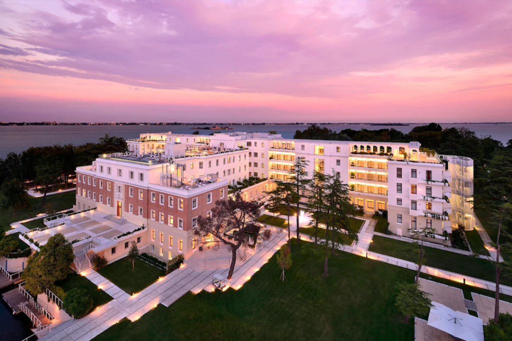 Aerial view of the JW Marriott Venice Resort & Spa in Venice