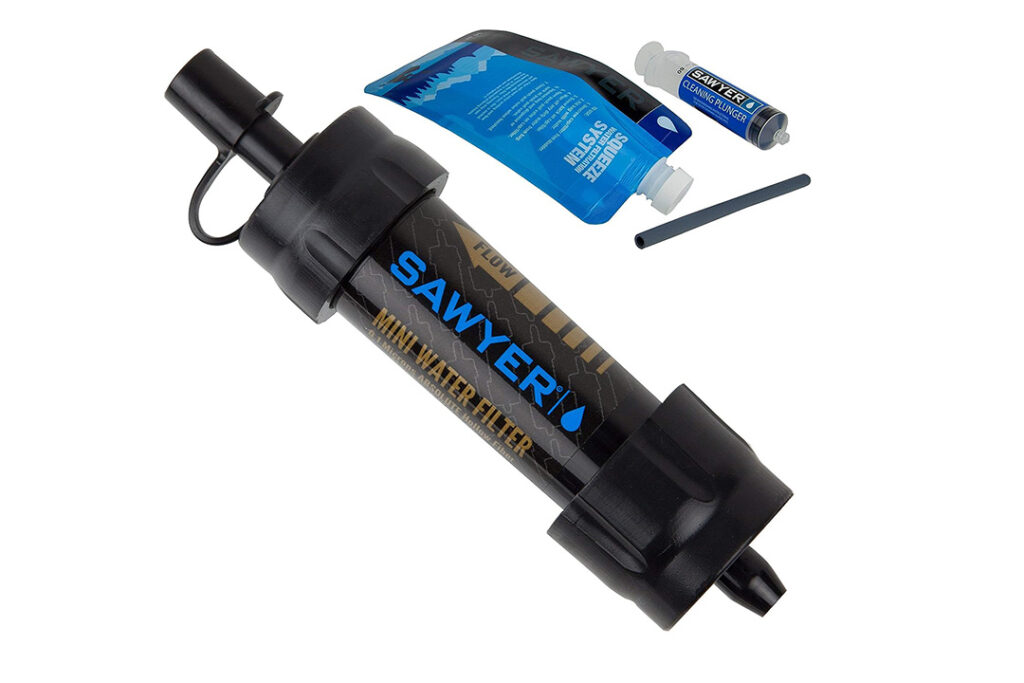 Sawyer Mini, the best multi-use water filter for travel