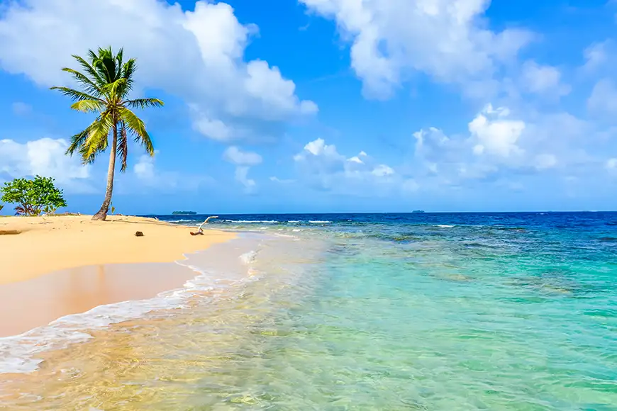 beach in panama.