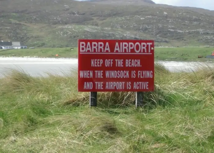 Barra Airport, Barra, Scotland