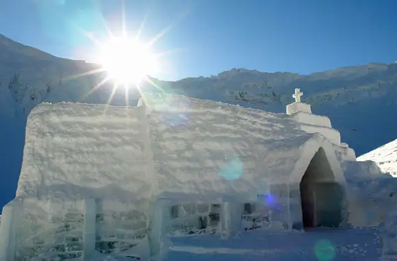 Ice Hotel, Balea Lake, Romania