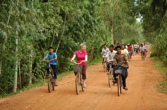 Angelina Jolie Fights Poverty in Cambodia