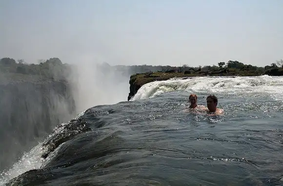 Devil's Pool at Victoria Falls, Zambia
