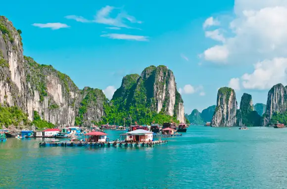 Ha Long Bay Floating Villages, Vietnam