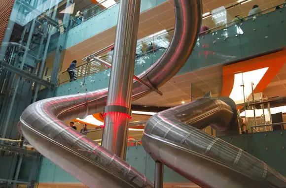Four-Story Indoor Slide, Changi International Airport, Singapore