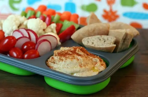 White-Bean Hummus Lunch Box