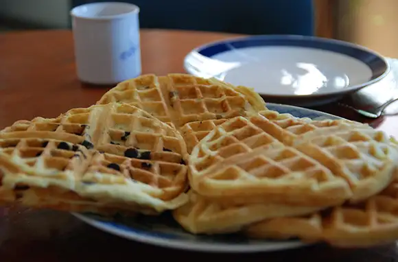 Use Mix-Ins in the Waffle Maker