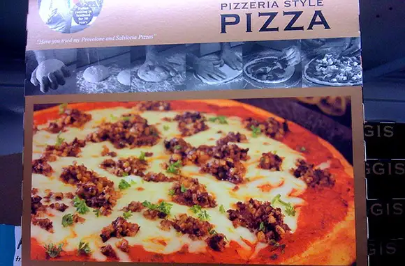 Haggis Pizza, Cosmo's Pizzas, Scotland