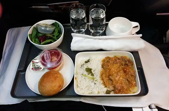 Qantas: Preordered Meals