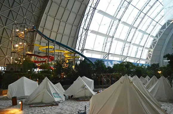 Spend a Night in an Indoor Water Park