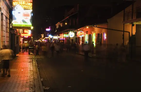 Bourbon Street, New Orleans