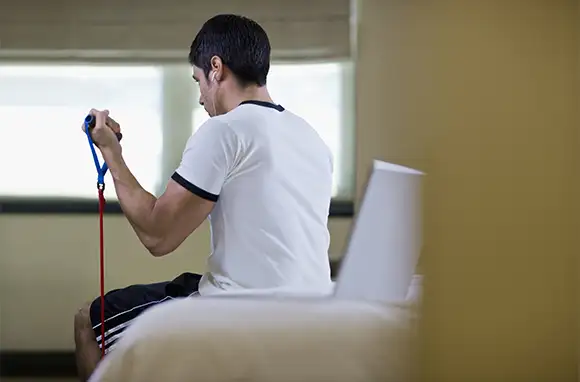 Squeeze In A Quick Hotel Room Workout