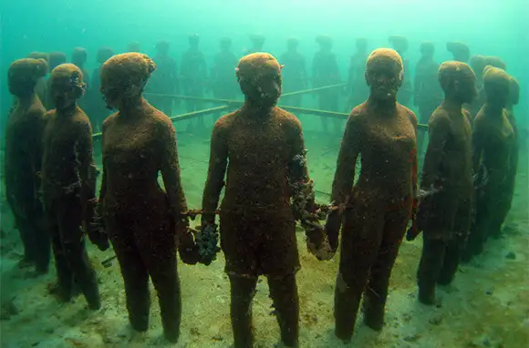Molinere Underwater Sculpture Park, Grenada