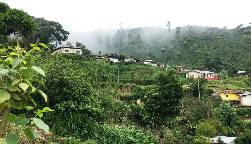 Haputale village, sri lanka