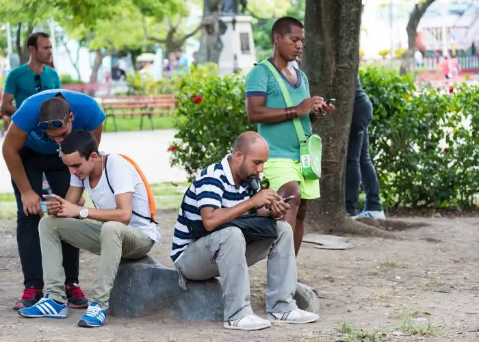 Cubans getting wi-fi in Cuba