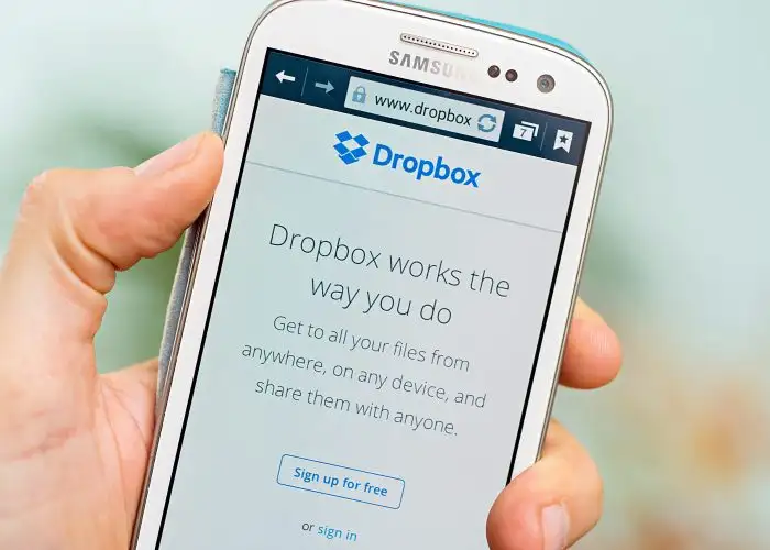 DropBox app