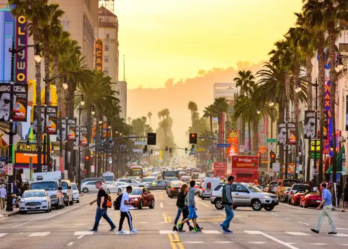 places to visit in the u.s. Los Angeles, California